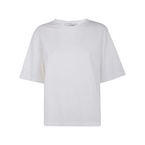 STUDIO NICHOLSON Oversized Cotton T-Shirt Women WHITE T-Shirts & Tops